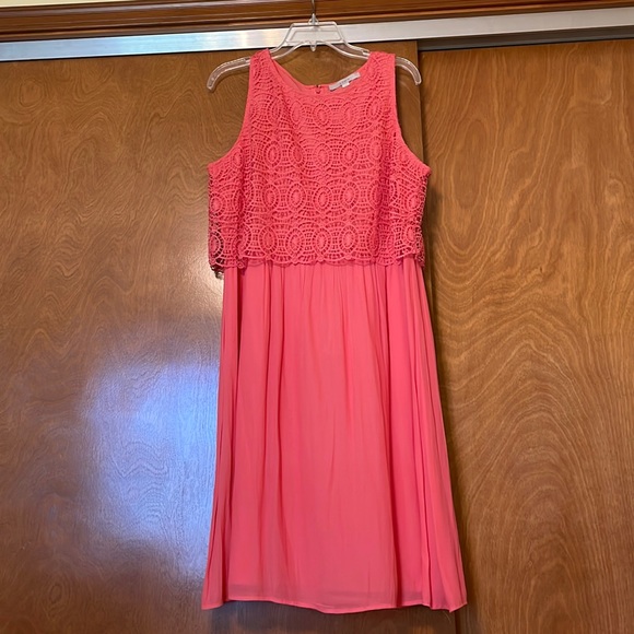 LOFT | Dresses | Loft Coral Dress With 